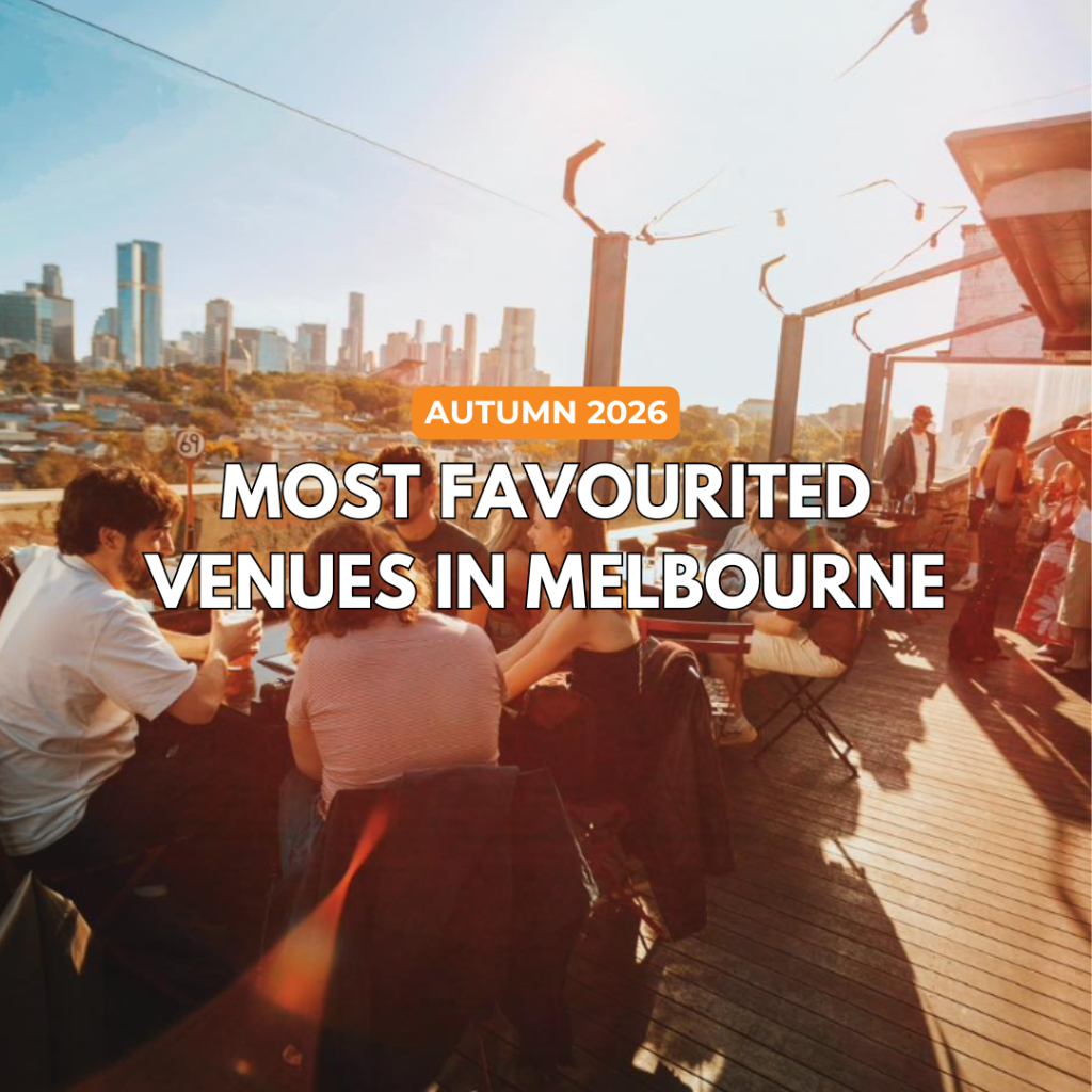 Melbourne's Most Favourited Venues - Autumn 2026