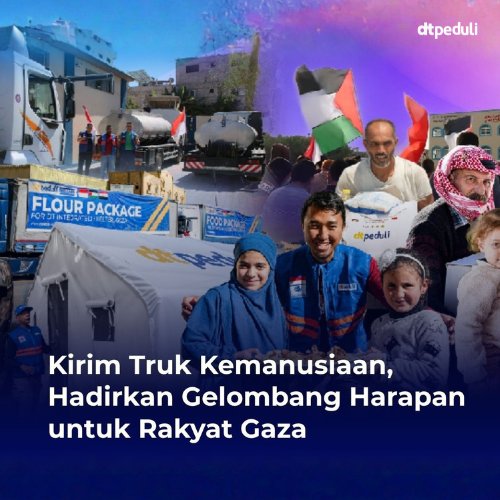 Kirim Bantuan Kemanusiaan untuk Rakyat Gaza