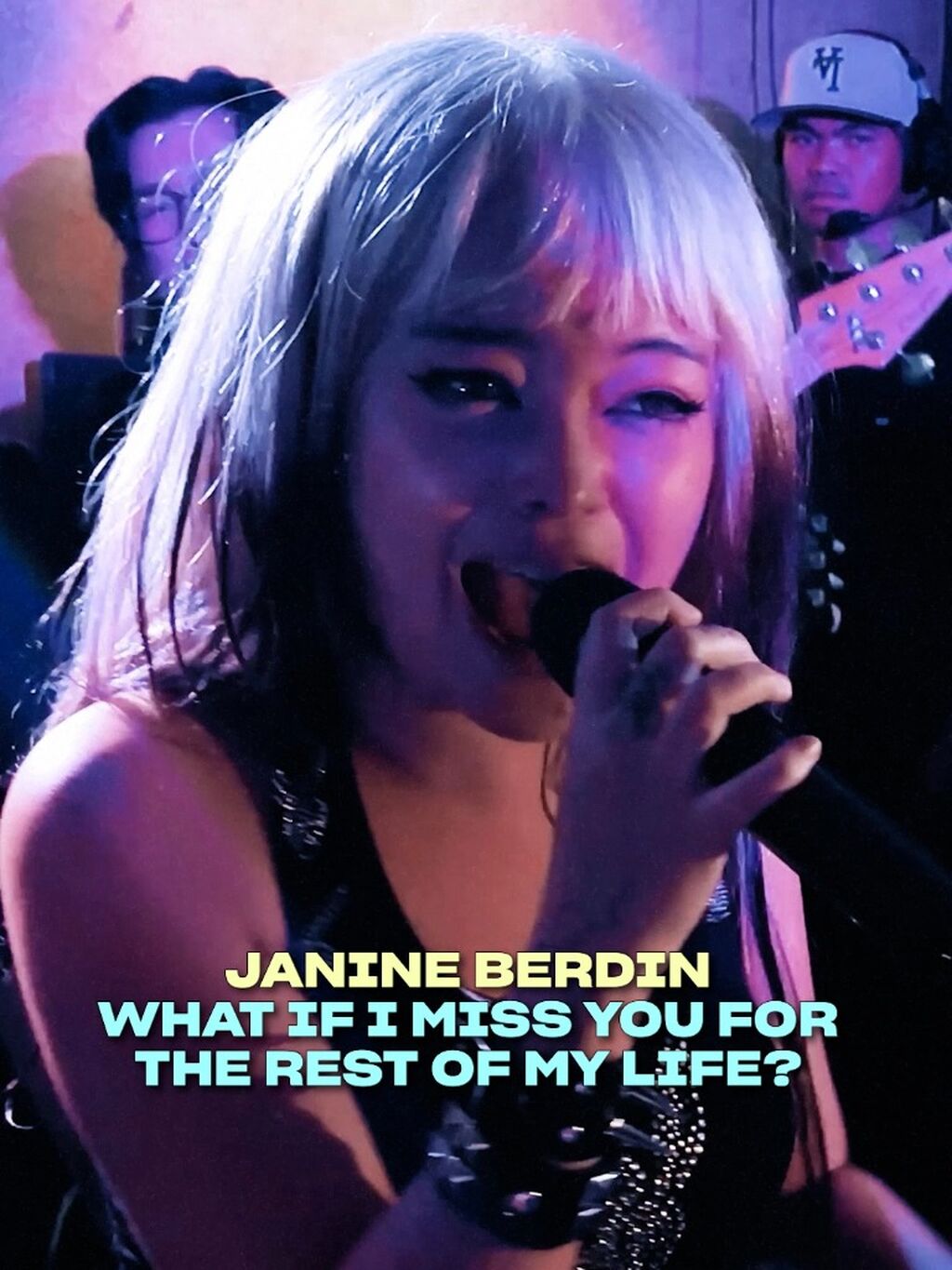 LISTEN TO JANINE BERDIN'S 'WHAT IF I MISS YOU FOR THE REST OF MY LIFE?' (LIVE IN THE STUDIO) HERE