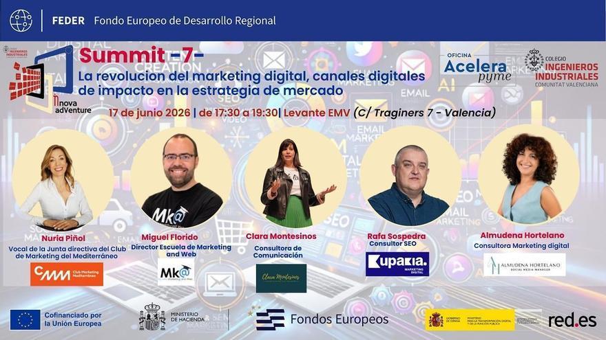 SUMMIT 7 | La revoluci&oacute;n del marketing digital canales de impacto en la estrategia de mercado