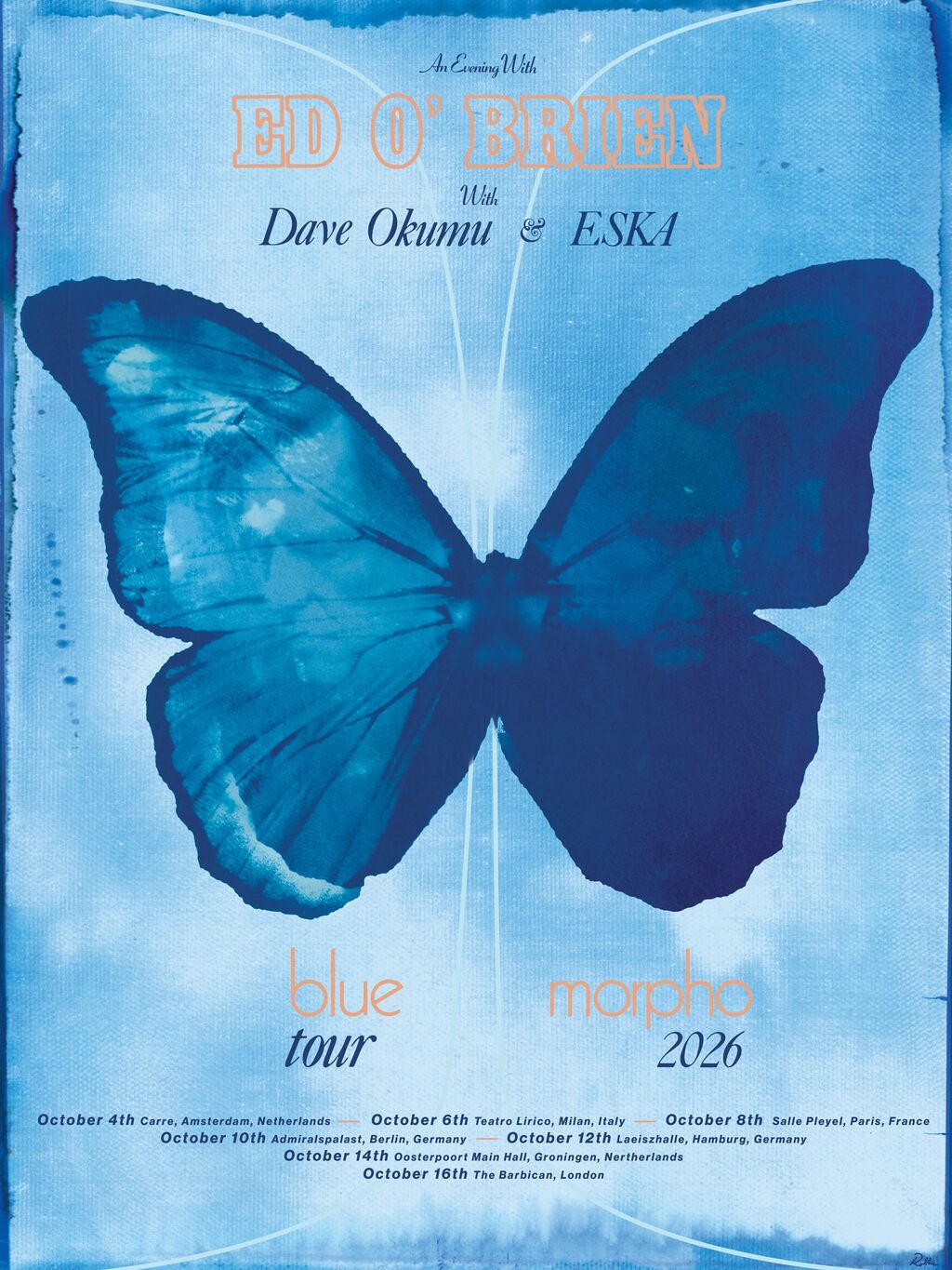 Ed O'Brien - Tour Tickets