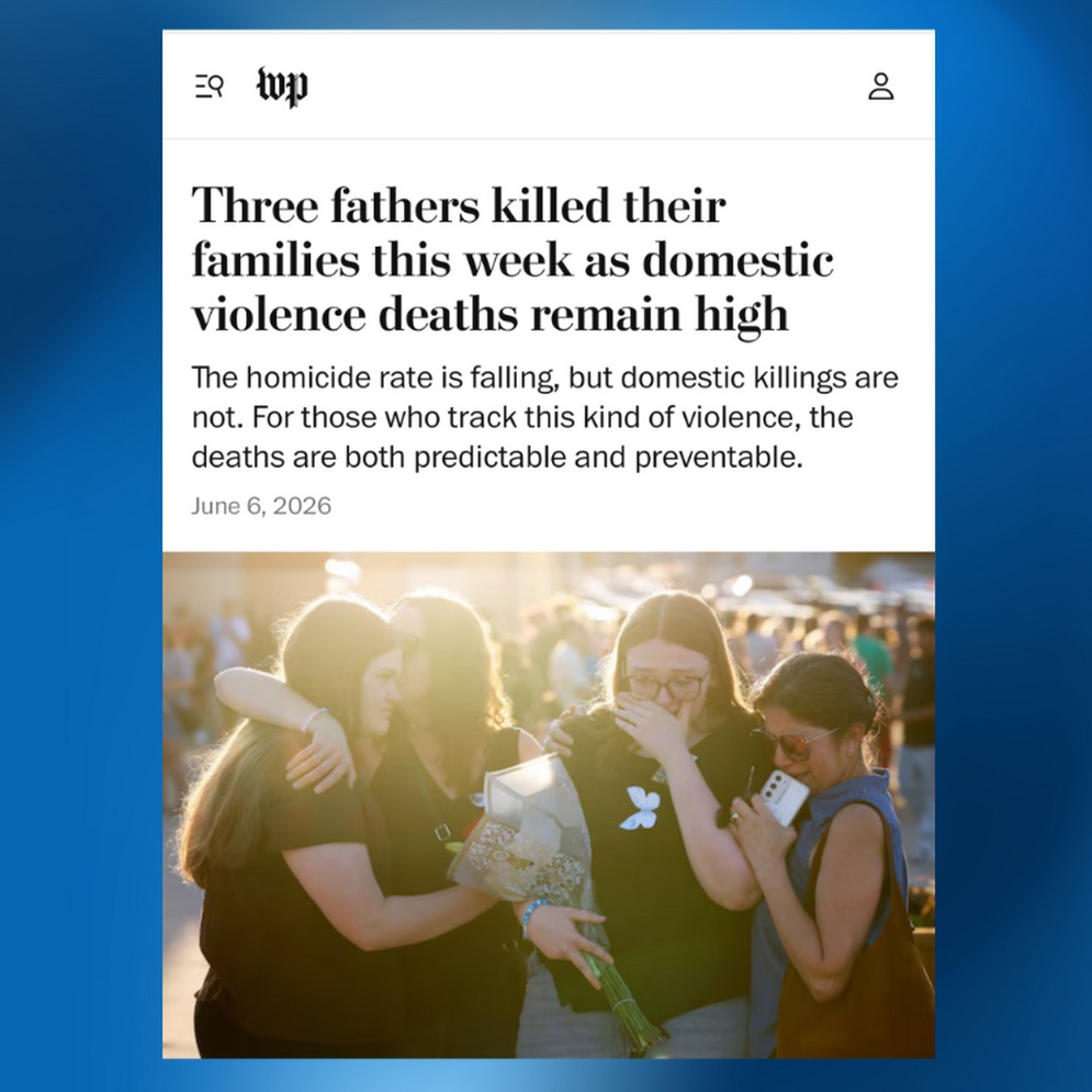 Three fathers killed their families this week as domestic violence deaths remain high