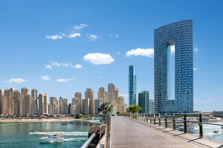 Above It All: Experience the Hotel That Owns the Dubai Skyline