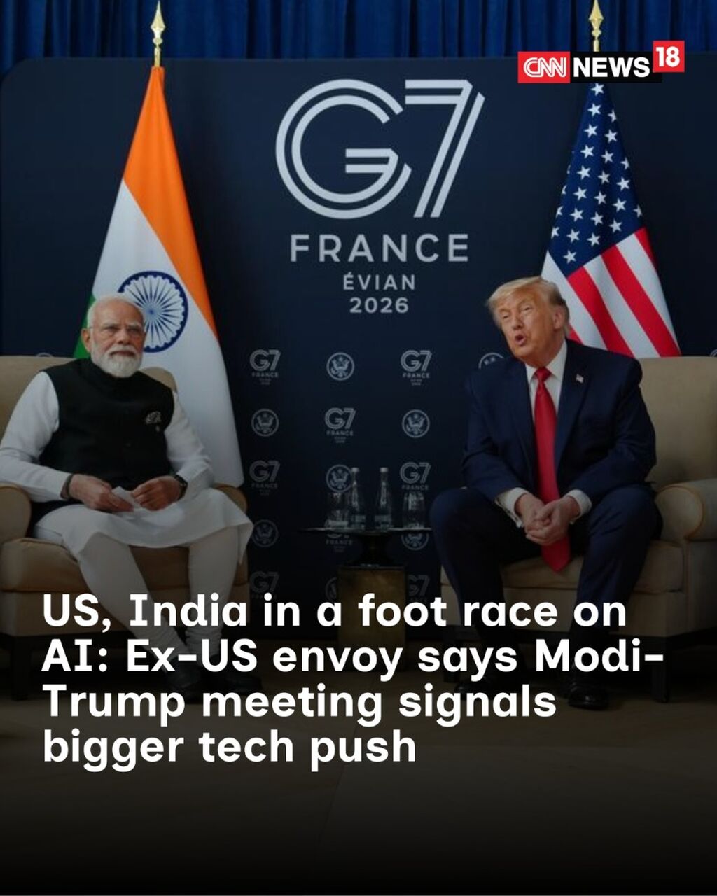 US, India in a foot race on AI: Ex-US envoy says Modi-Trump meeting signals bigger tech push
