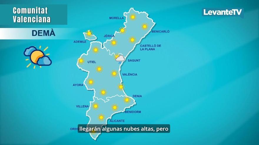 Val&egrave;ncia disfrutar&aacute; de un viernes soleado y con ambiente plenamente veraniego