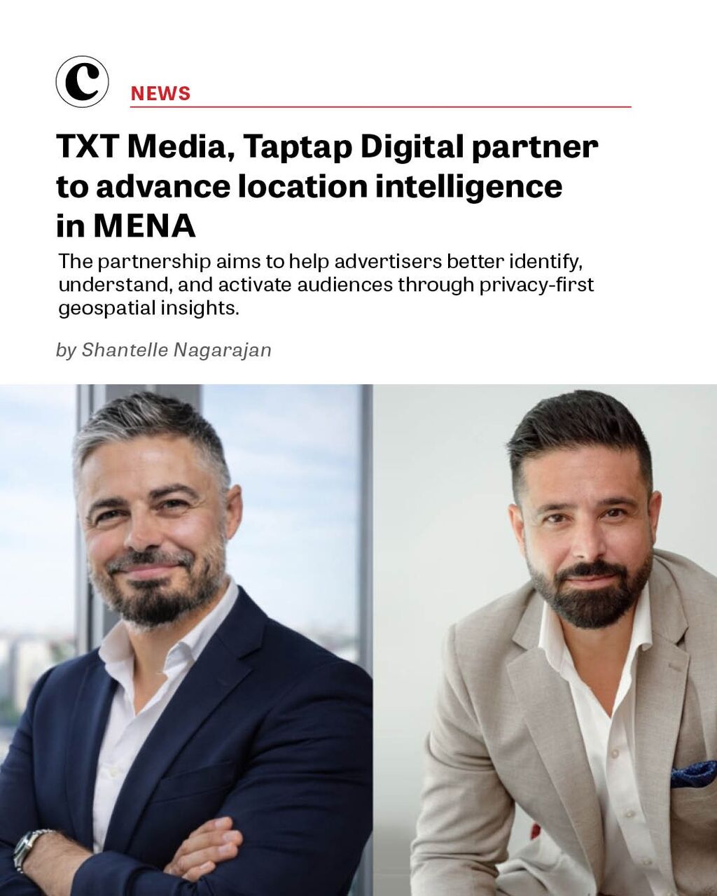 TXT Media, Taptap Digital partner to advance location intelligence in MENA