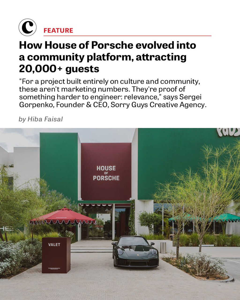 How House of Porsche evolved into a community platform, attracting 20,000+ guests