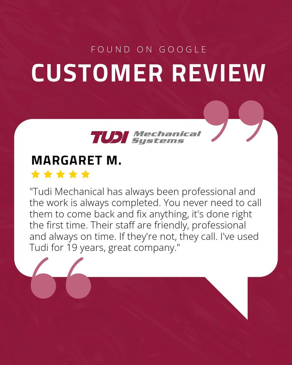 Customer Review