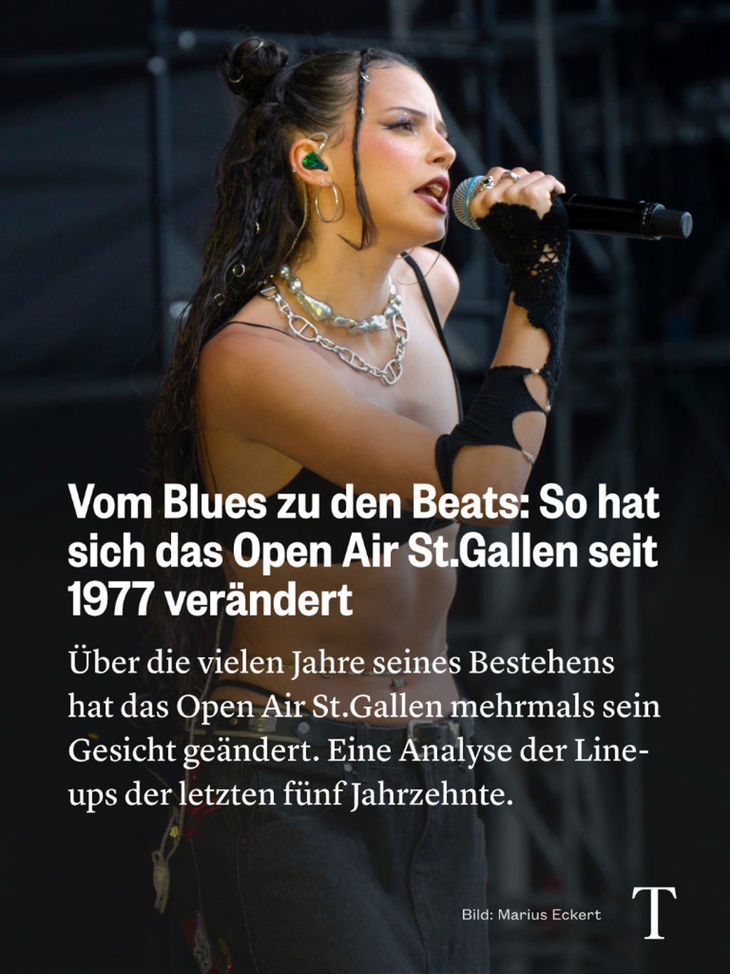 So hat sich das Open Air St.Gallen seit 1977 ver&auml;ndert