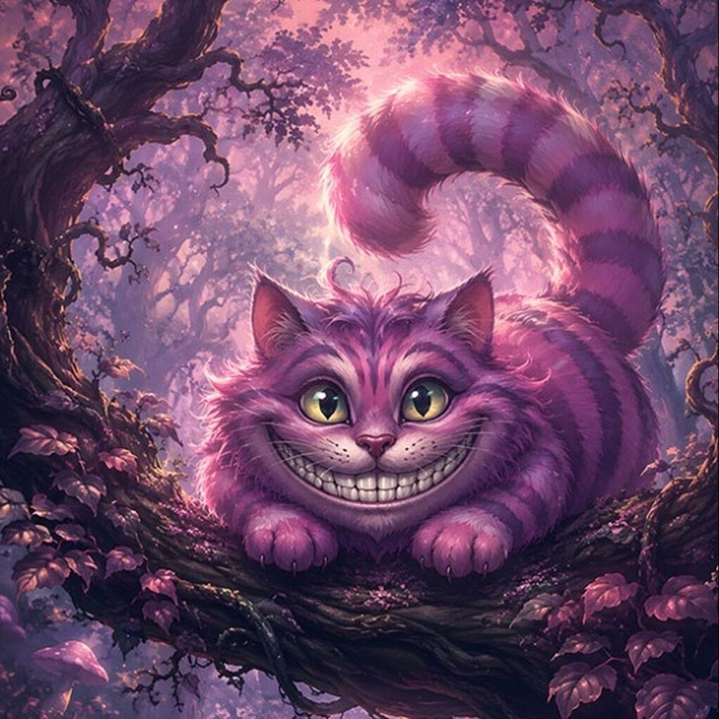 O sorriso do Gato de Cheshire