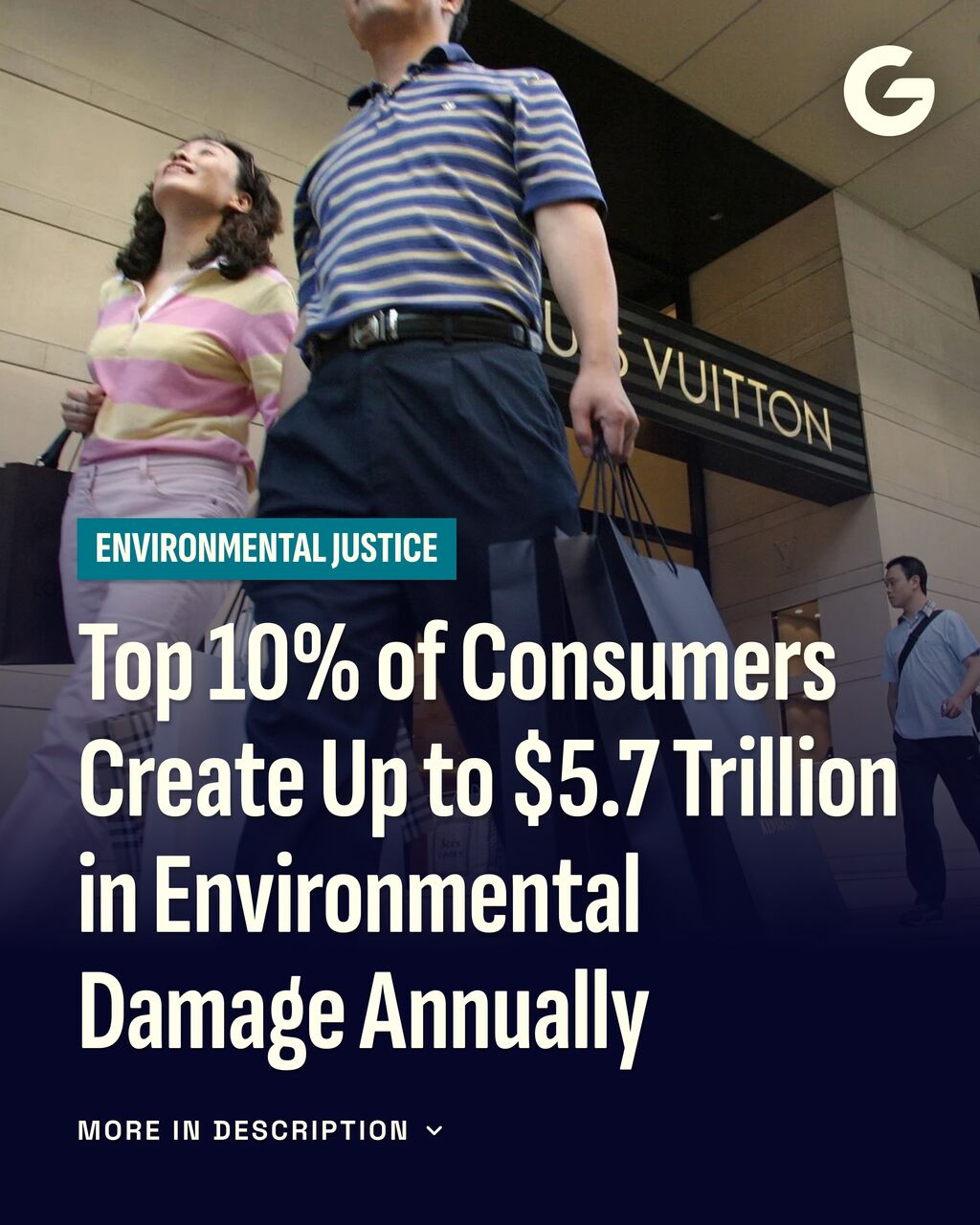 Top 10% of Consumers Create Up to $5.7 Trillion in Environmental Damage Annually