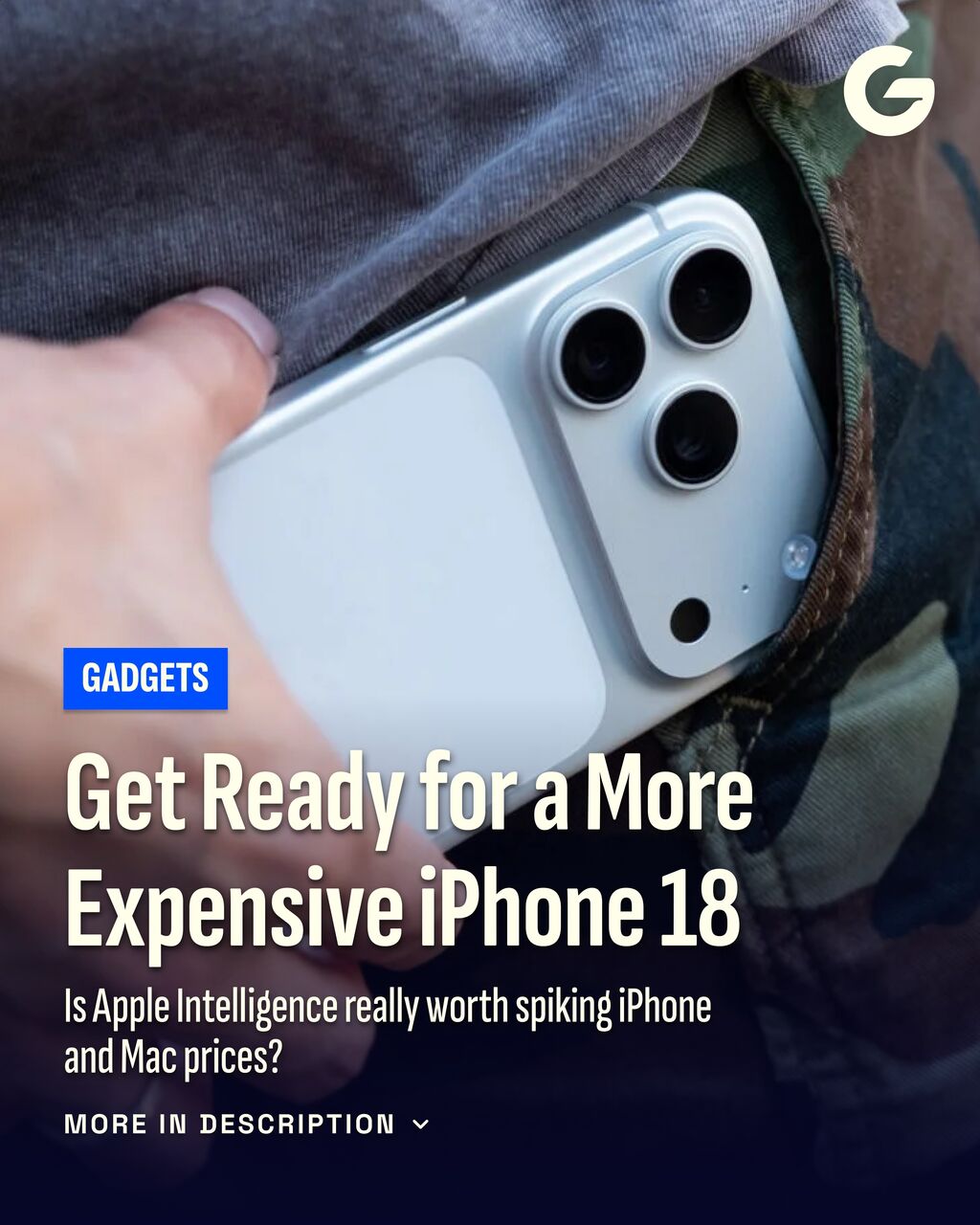 Get Ready for a More Expensive iPhone 18