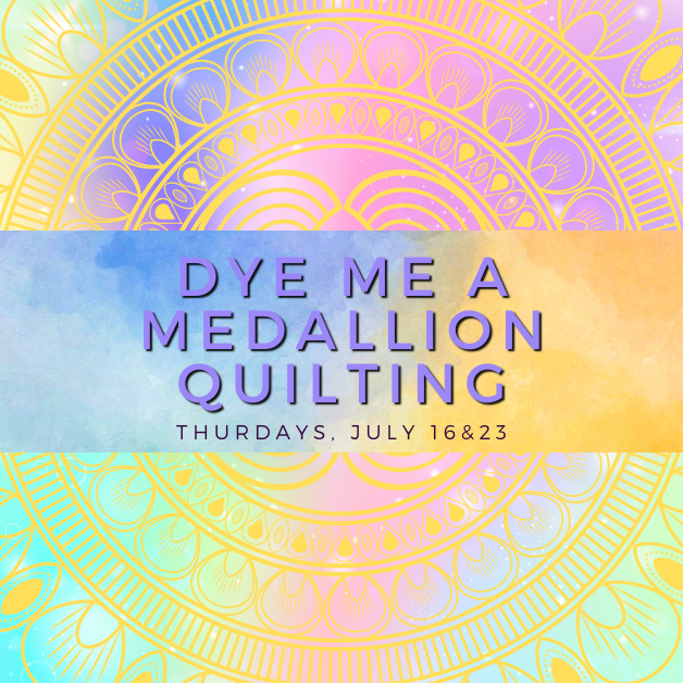 Dye Me a Mandala Quilt Top &mdash; Art Reach of Mid Michigan