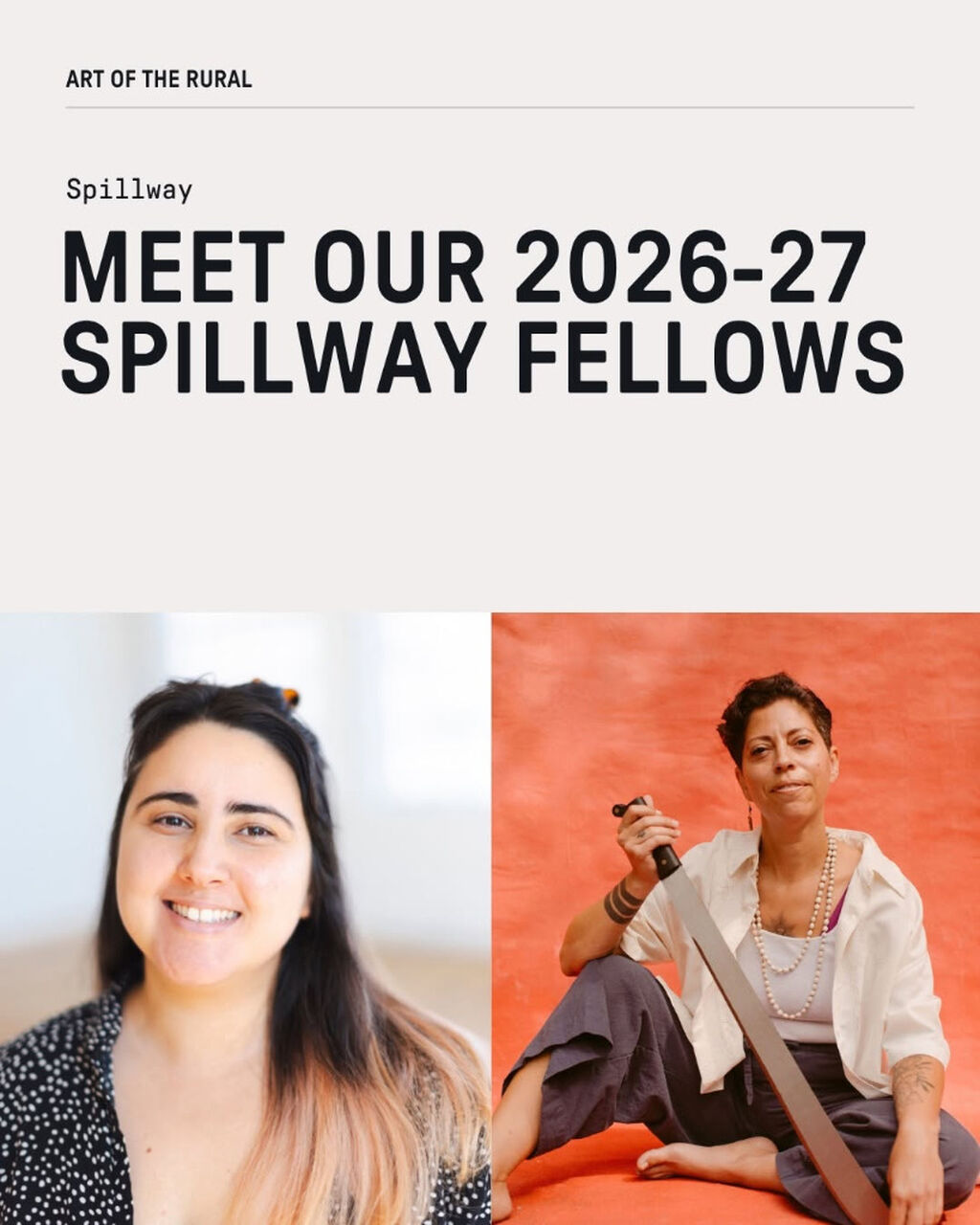 Meet our 2026-27 Spillway Fellows