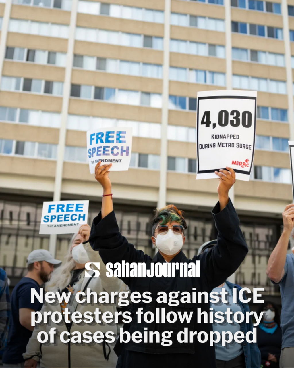 New charges against ICE protesters follow history of cases being dropped