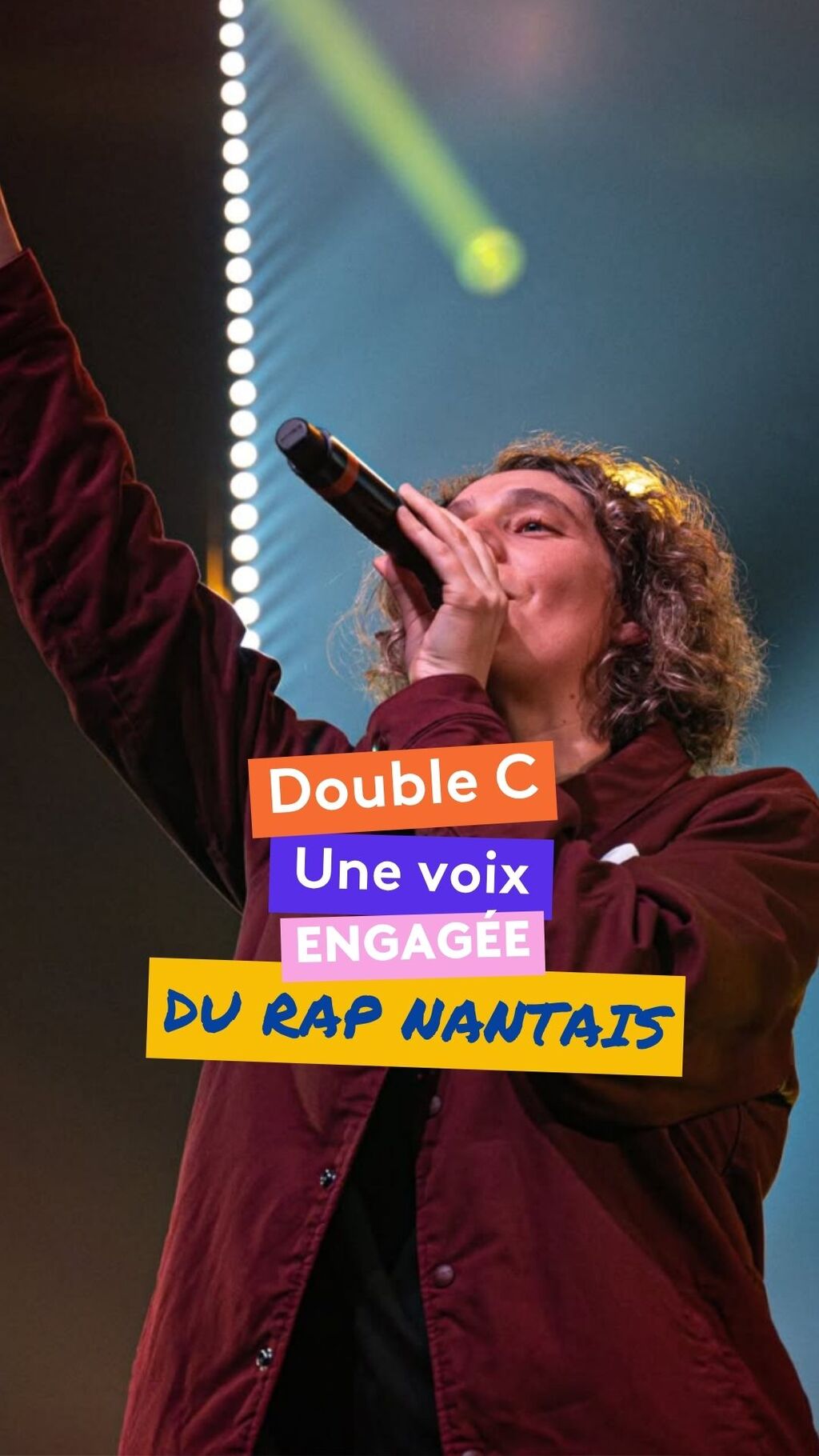 "Je veux cr&eacute;er des moments de communion". Double C, une voix engag&eacute;e du rap nantais