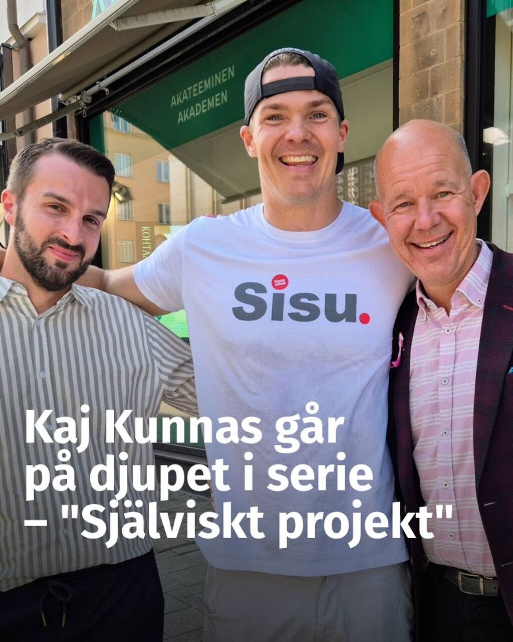 Kaj Kunnas om sin bokserie: Det h&auml;r &auml;r ett sj&auml;lviskt projekt