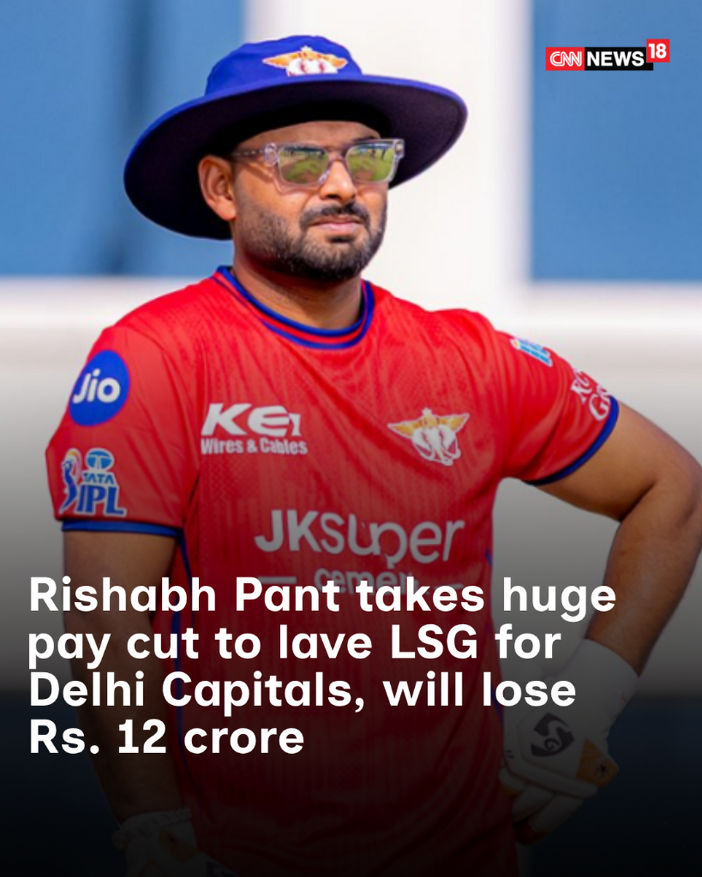 Rishabh Pant takes huge pay cut to lave LSG for Delhi Capitals, will lose Rs. 12 crore