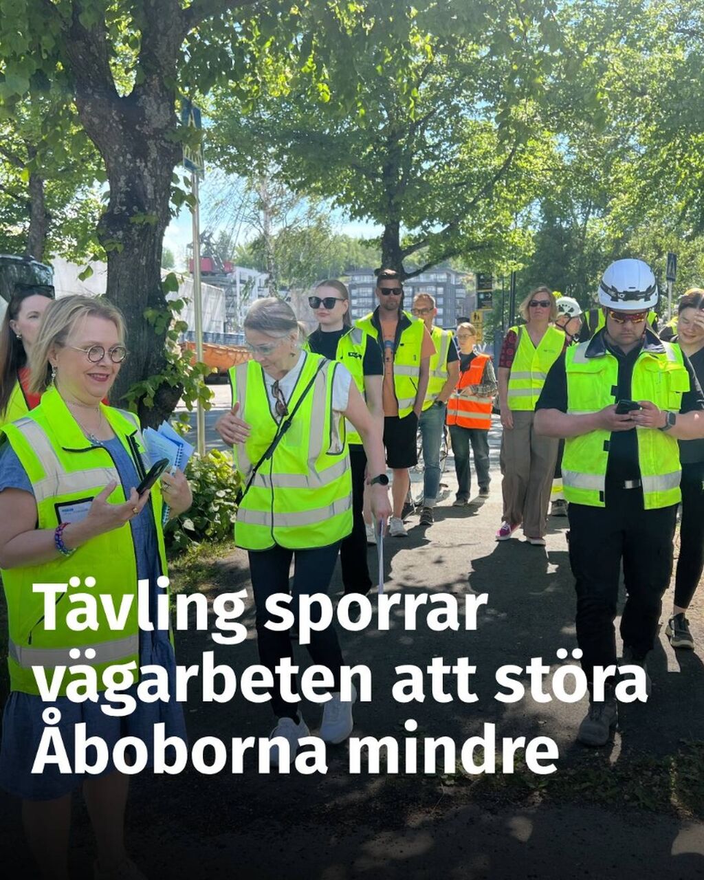 V&auml;garbeten t&auml;vlar om att st&ouml;ra mindre &ndash; vi f&ouml;ljde med p&aring; inspektion i &Aring;bo