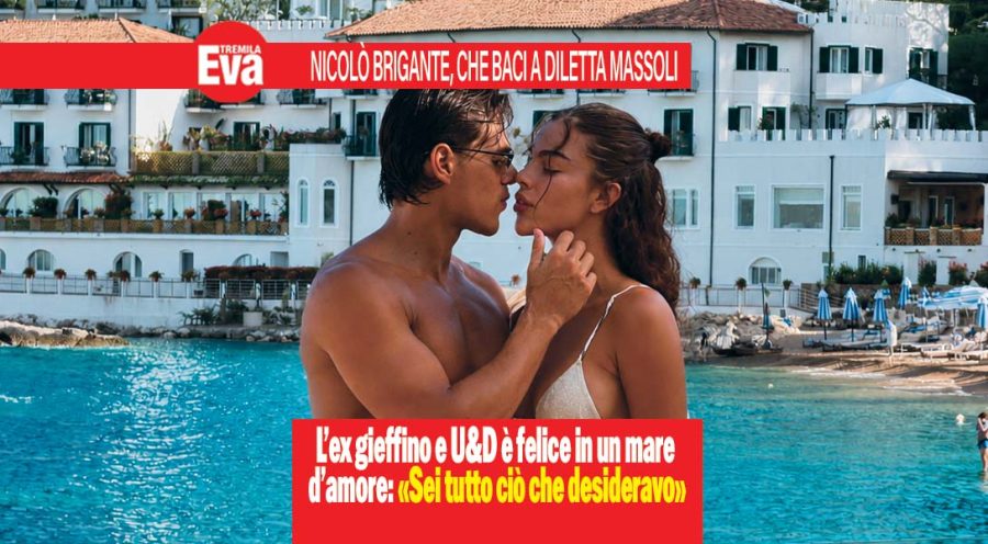 Nicol&ograve; Brigante fidanzato: baci in barca con Diletta Massoli