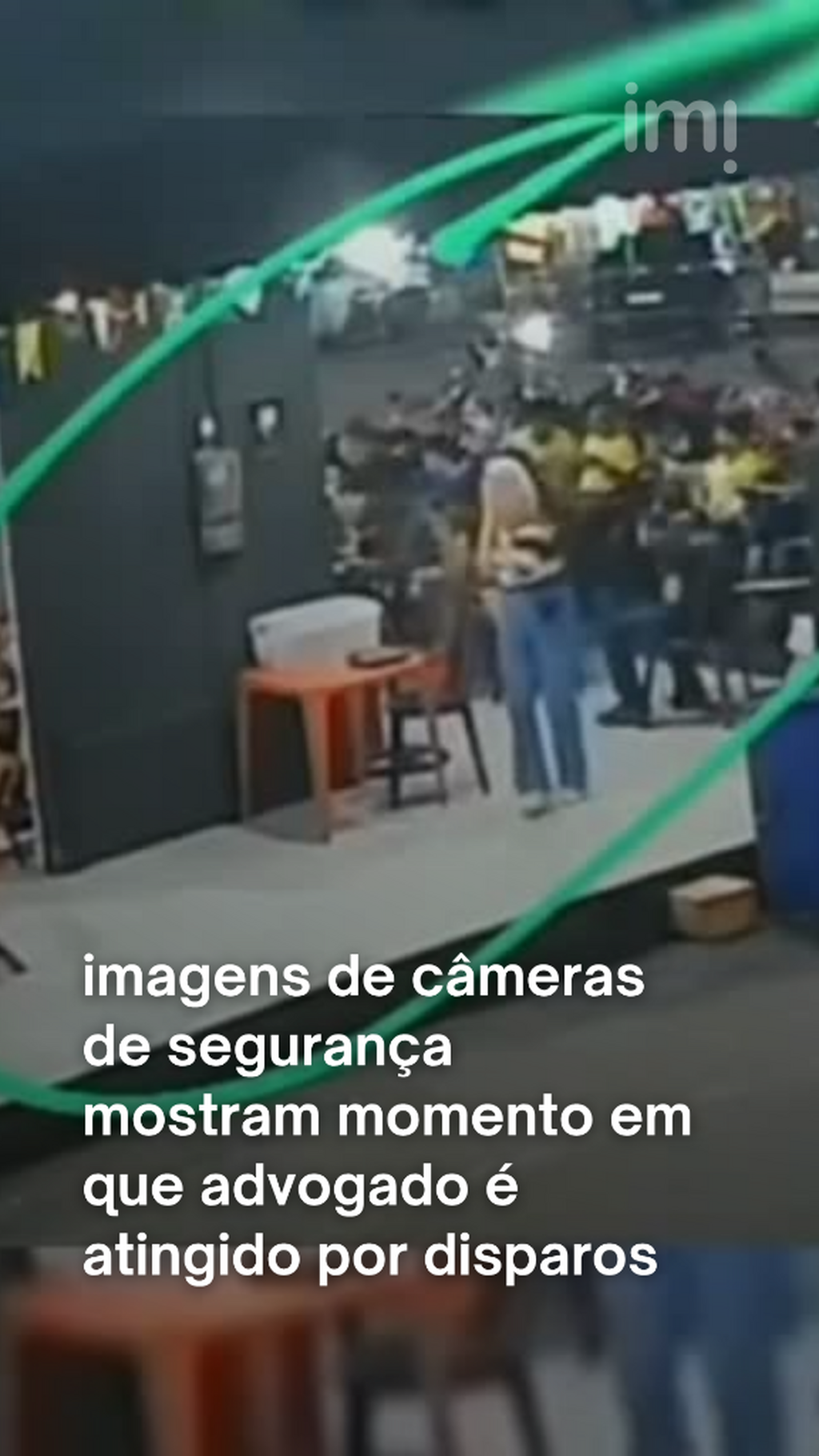 V&Iacute;DEO: imagens de c&acirc;meras de seguran&ccedil;a mostram momento em que advogado &eacute; atingido por disparos