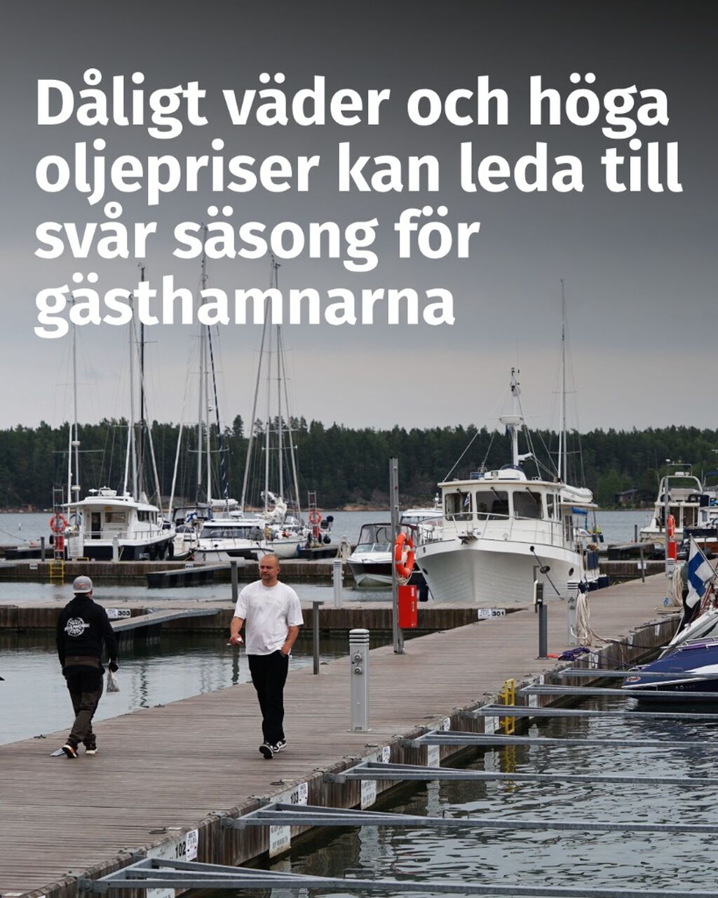 Avg&ouml;r v&auml;dret eller oljepriset turists&auml;songen i sk&auml;rg&aring;rden? S&aring; h&auml;r svarar g&auml;sthamnarna