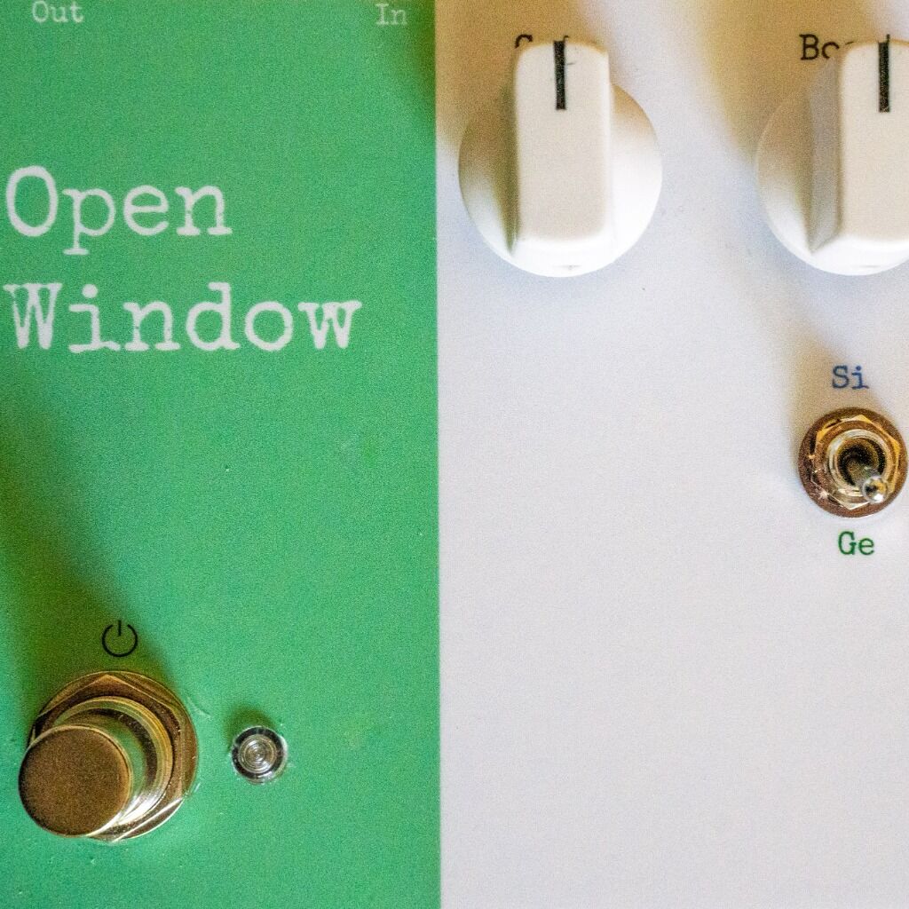 Open Window transparent overdrive by Dragon Pedals