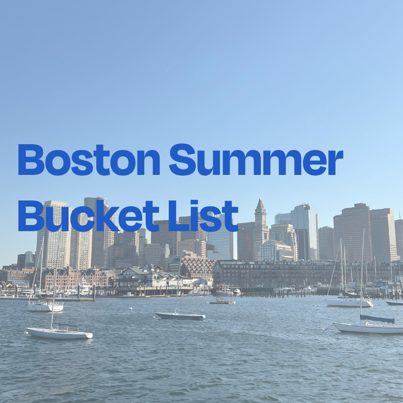 Boston Summer Bucket List