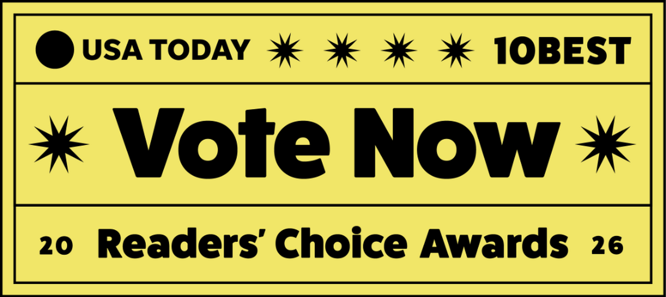 USA TODAY 10 Best Voting Page