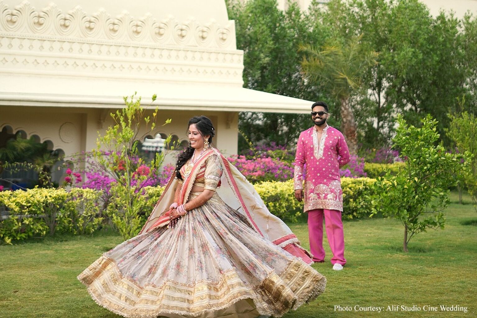 Ronak and Devang, Fairmont Udaipur Palace