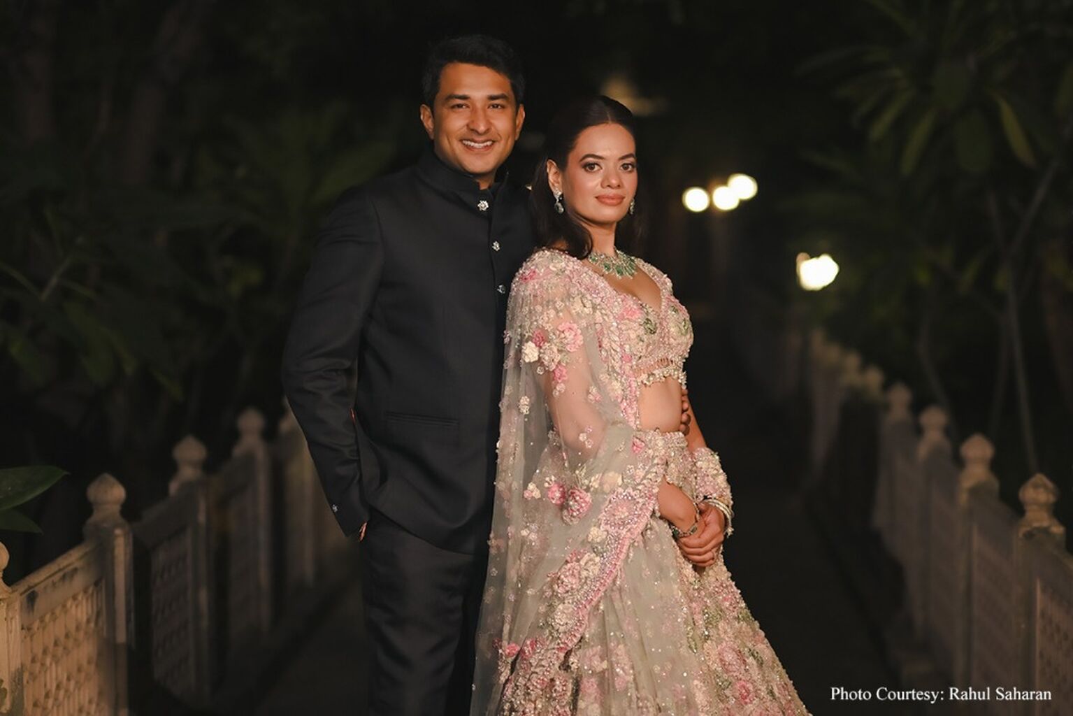 Shriya Agrawal and Aditya Singhvi, ITC Mementos, Udaipur