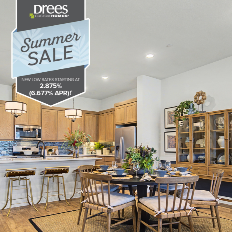 June Builder Incentives at Mosaic - Summer Savings Await