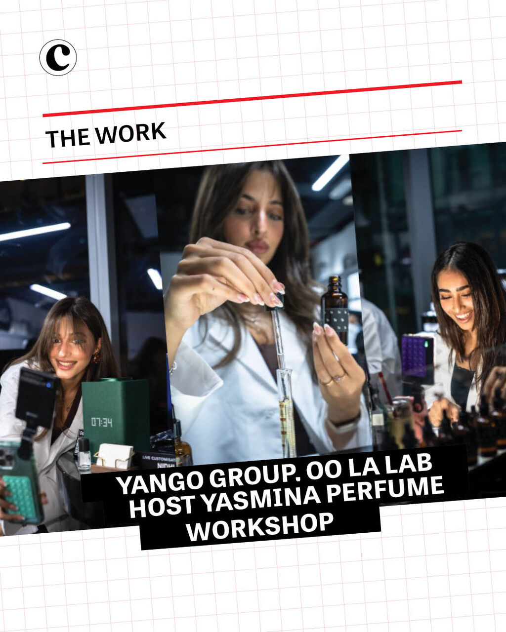 Yango Group, Oo La Lab host YASMINA perfume workshop