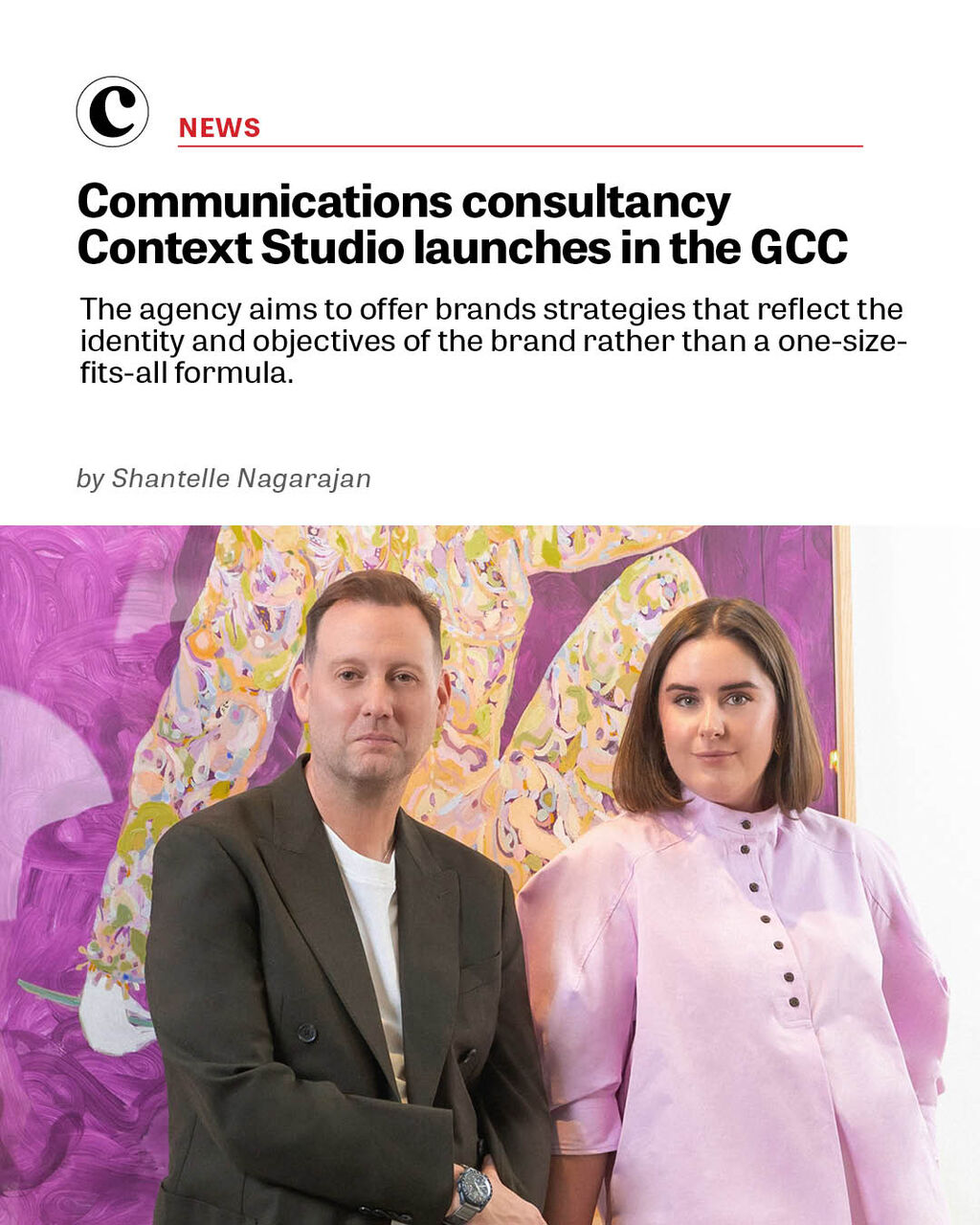 Communications consultancy Context Studio launches in the GCC