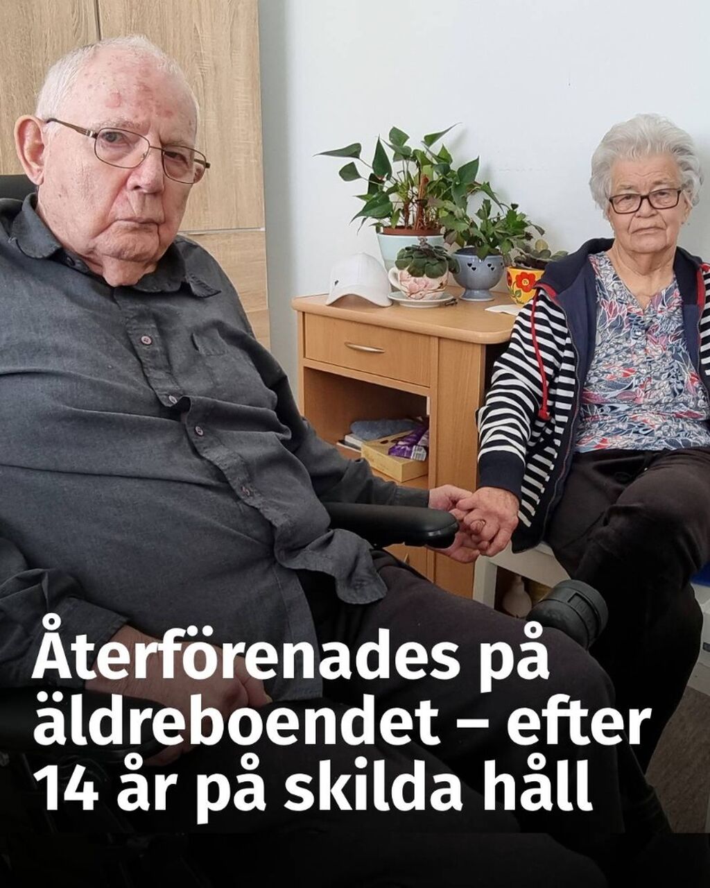 Gunnar och Lola &aring;terf&ouml;renades p&aring; &auml;ldreboende i Dalsbruk &ndash; efter 14 &aring;r