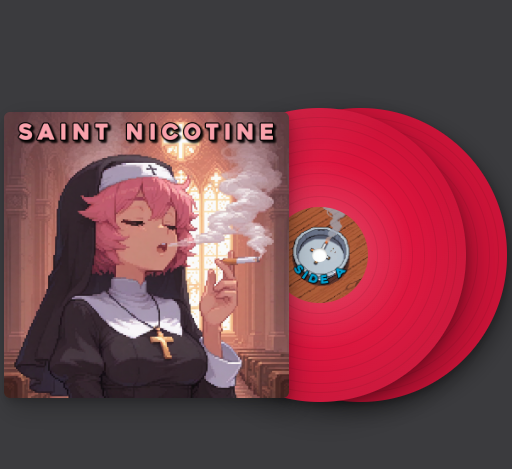 Saint Nicotine Deluxe Edition - Colored Vinyl Album!