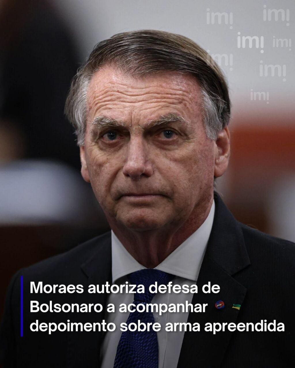 Moraes autoriza defesa de Bolsonaro a acompanhar depoimento sobre arma apreendida