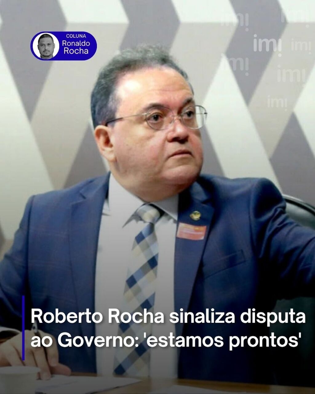 Roberto Rocha sinaliza disputa ao Governo: 'estamos prontos'