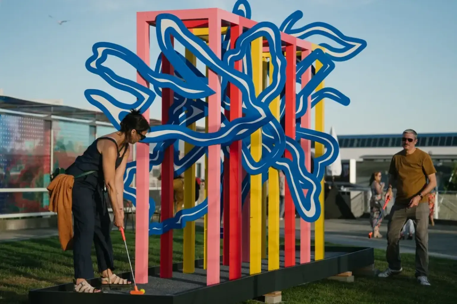 Artists Design a Mini Golf Course Downtown