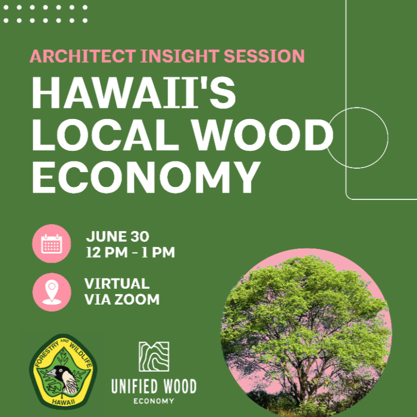 Architect Insight Session: Hawaiʻi's Local Wood Economy