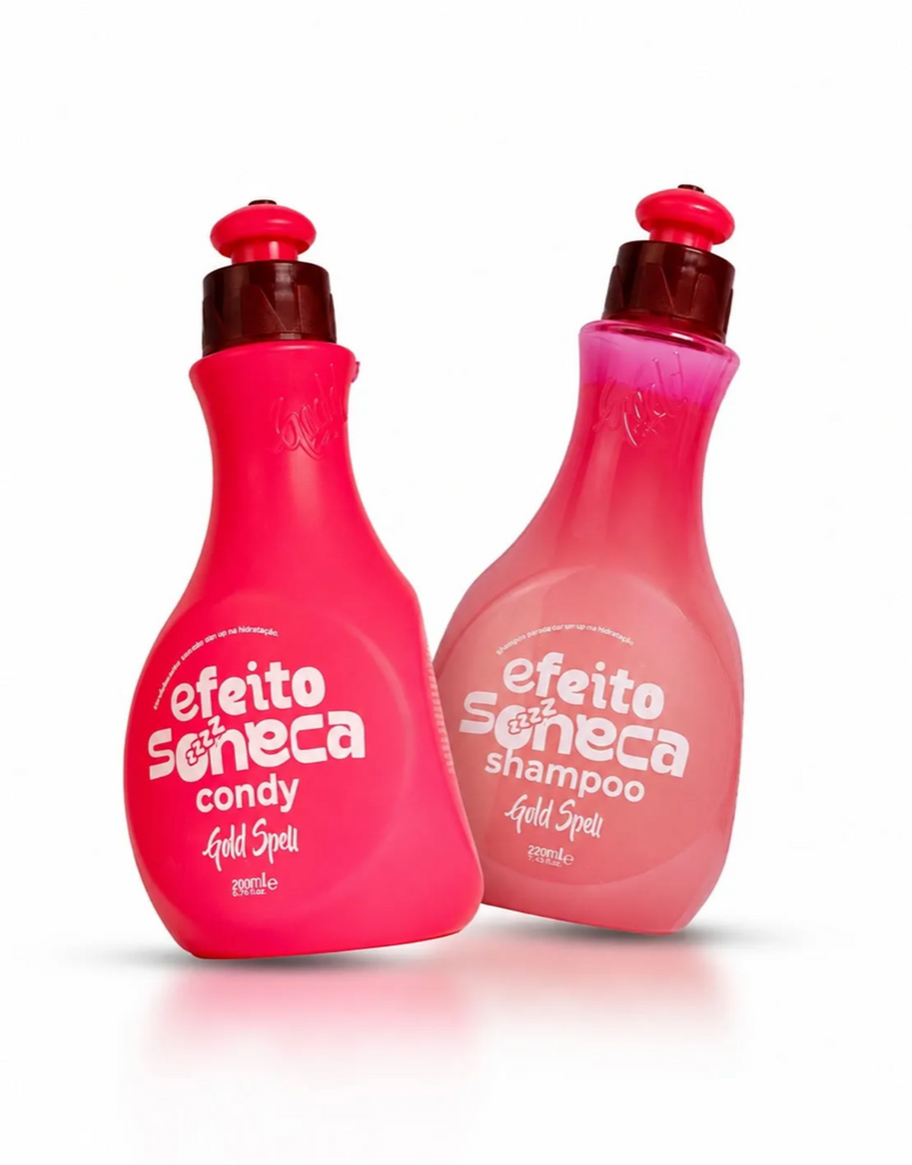 Shampoo e condicionador efeito soneca