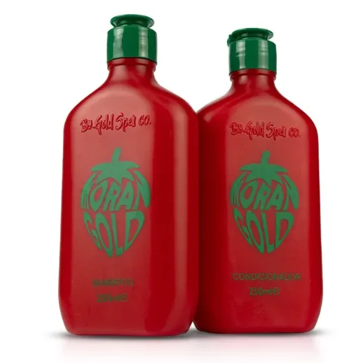 Shampoo e condicionador morangold