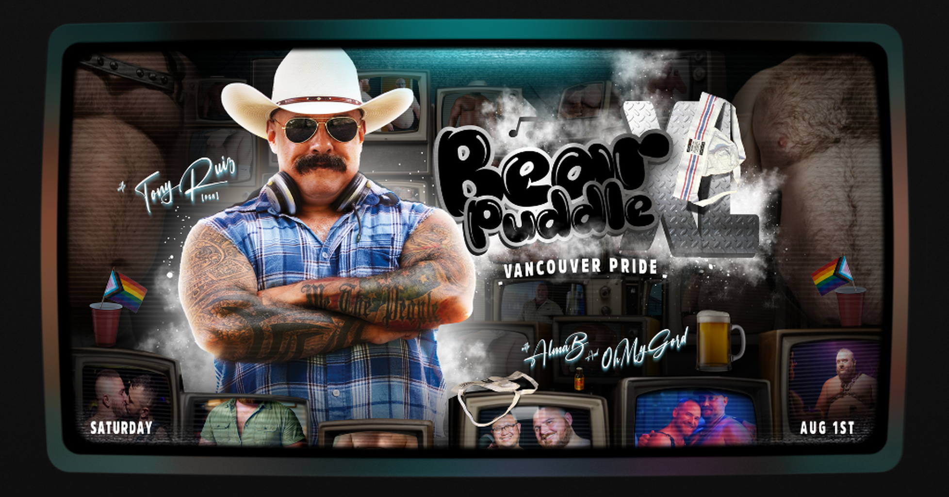 SAT AUG 1 | 🐻 BEAR PUDDLE XL: Vancouver Pride 2026
