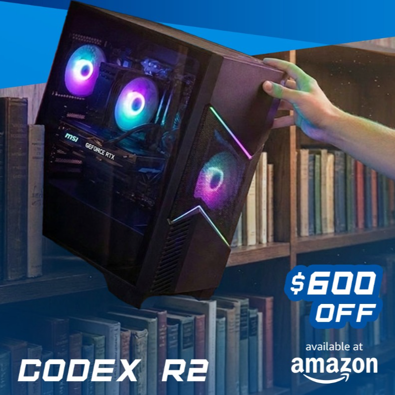 Codex R2 $600 OFF!