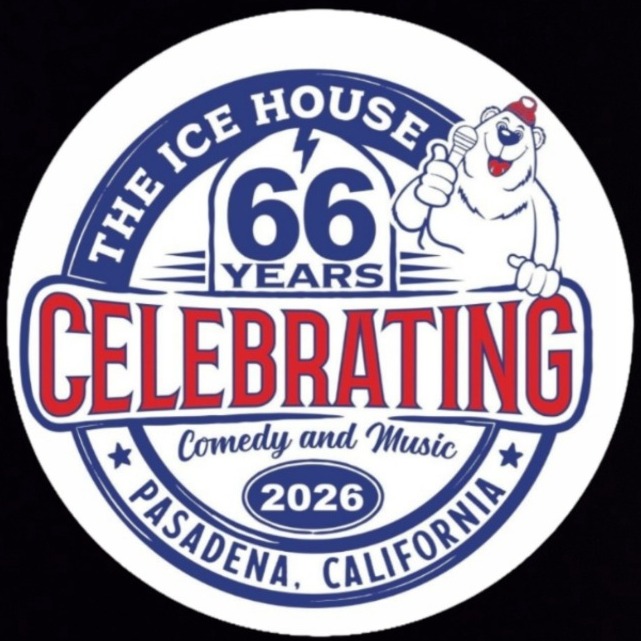 ICE HOUSE COMEDY CLUB Friday July 17th 7:45pm California Room TICKETS 🎟
