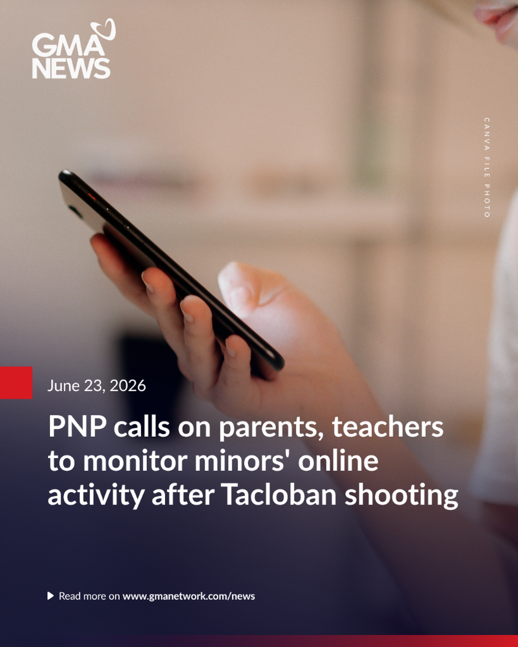 PNP calls on parents, teachers to monitor minors' online activity after Tacloban shooting