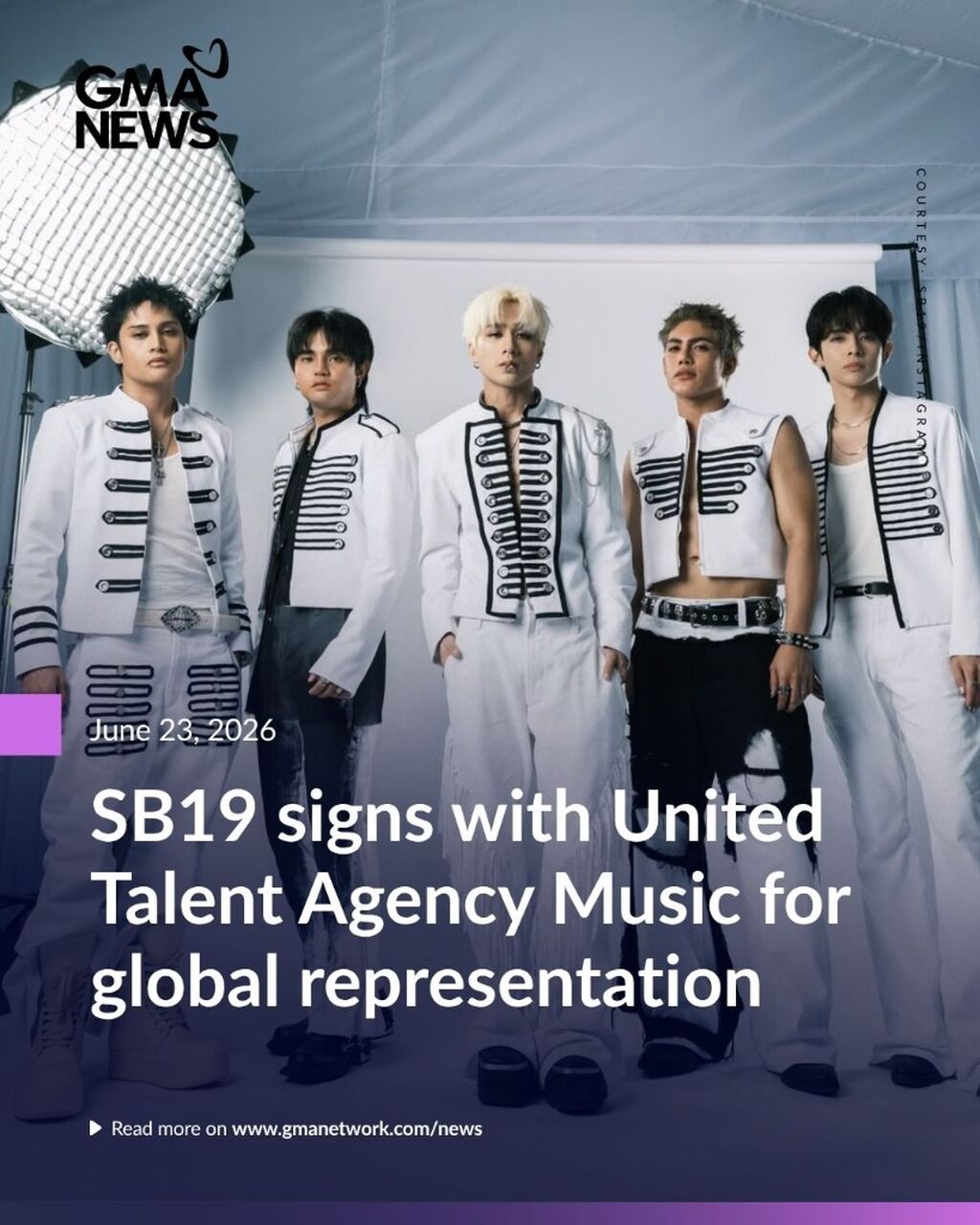 SB19 signs with United Talent Agency Music for global representation