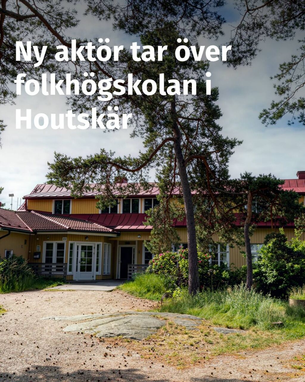 Ny akt&ouml;r tar &ouml;ver Houtsk&auml;rs kyrkliga folkh&ouml;gskola