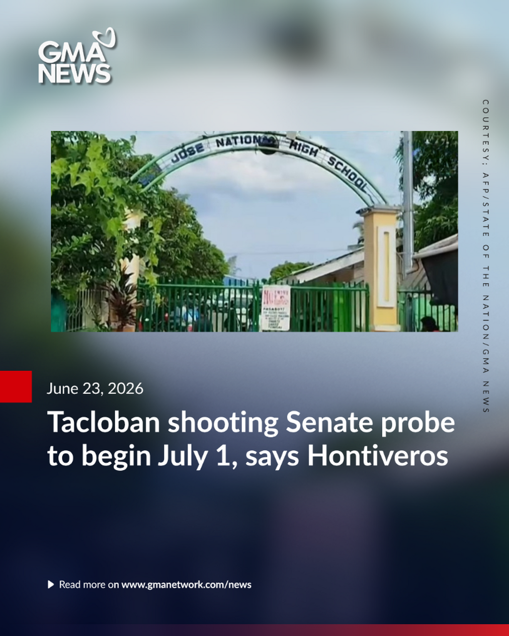 Tacloban shooting Senate probe to begin July 1 &mdash; Hontiveros