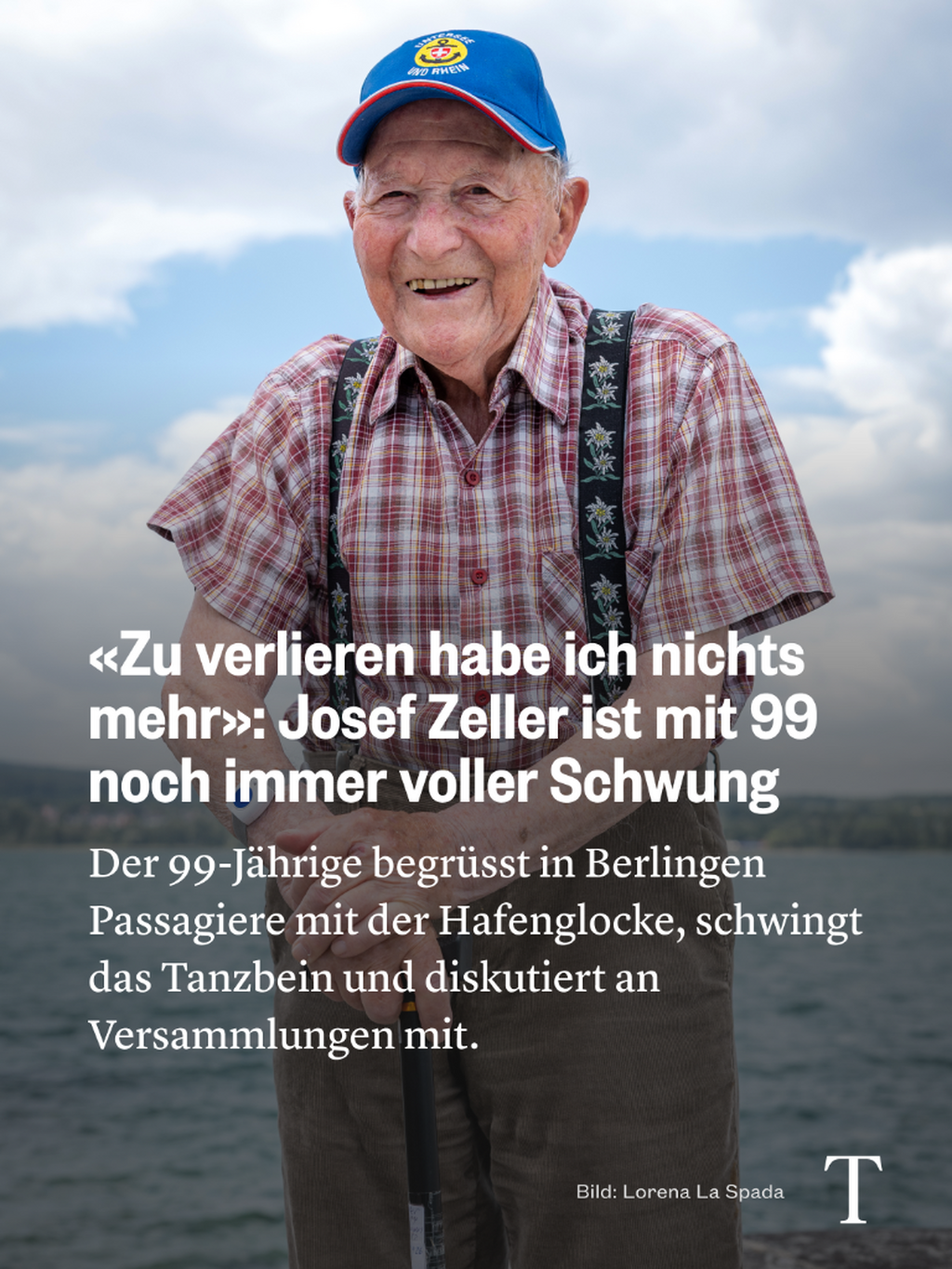 Josef Zeller ist mit 99 noch immer voller Schwung